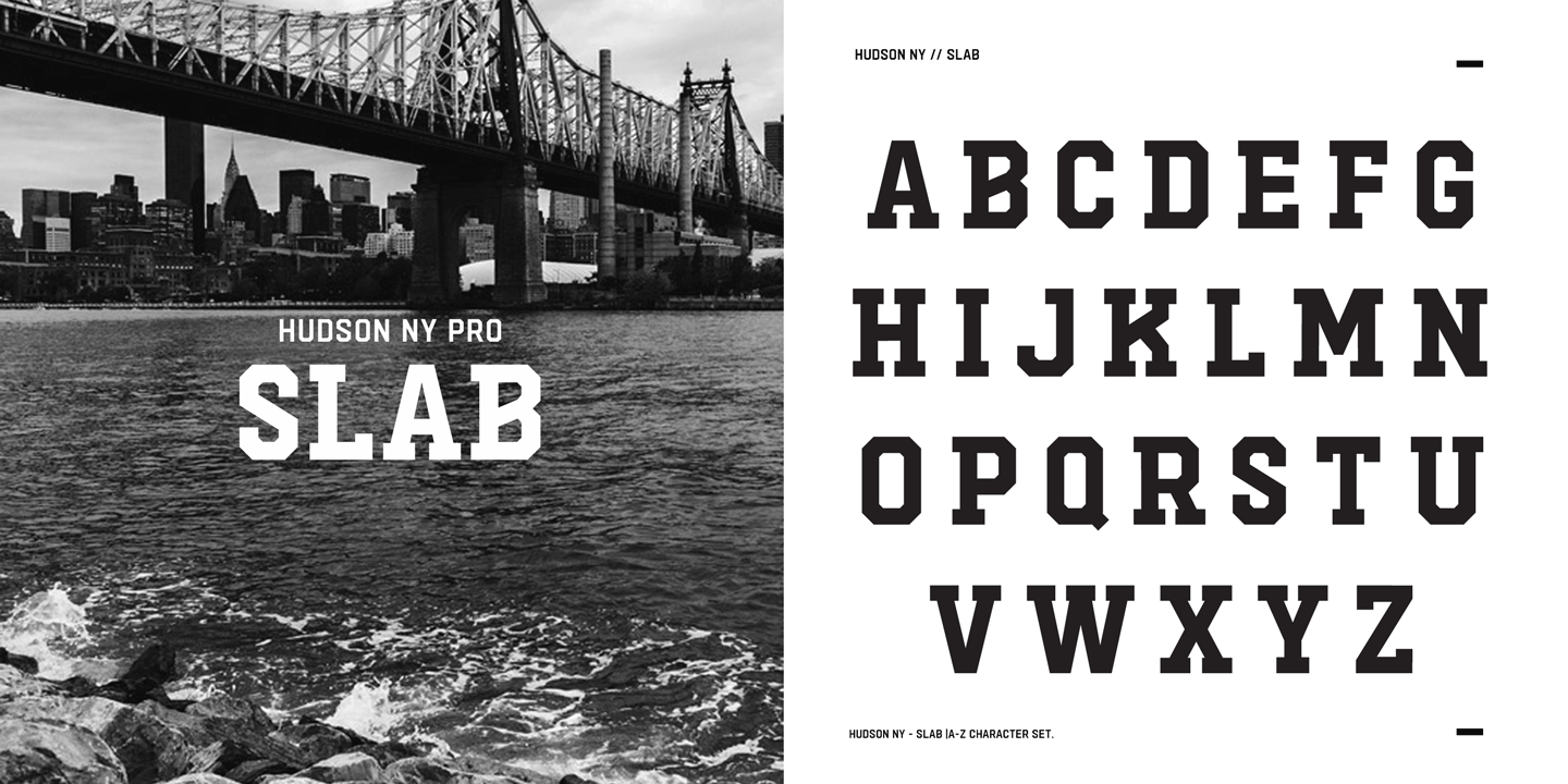 Ejemplo de fuente Hudson NY Pro Serif #13